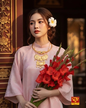 Kiềng cưới vàng ta (mã KC 42010)